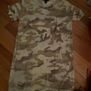 Forget 21 camo dress
